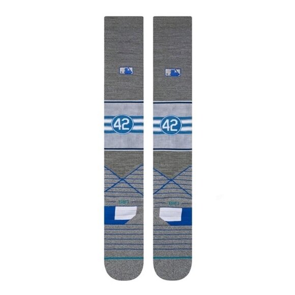 Stance x MLB Jackie Robinson 2024 OTC Socks - Picture 1 of 6